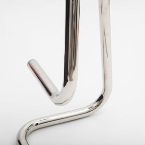 K700 Chrome Paperclip Stool