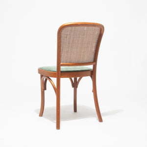 Pair of Caned Bentwood Dining Chairs