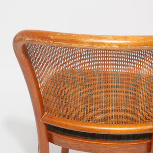 Pair of Caned Bentwood Dining Chairs