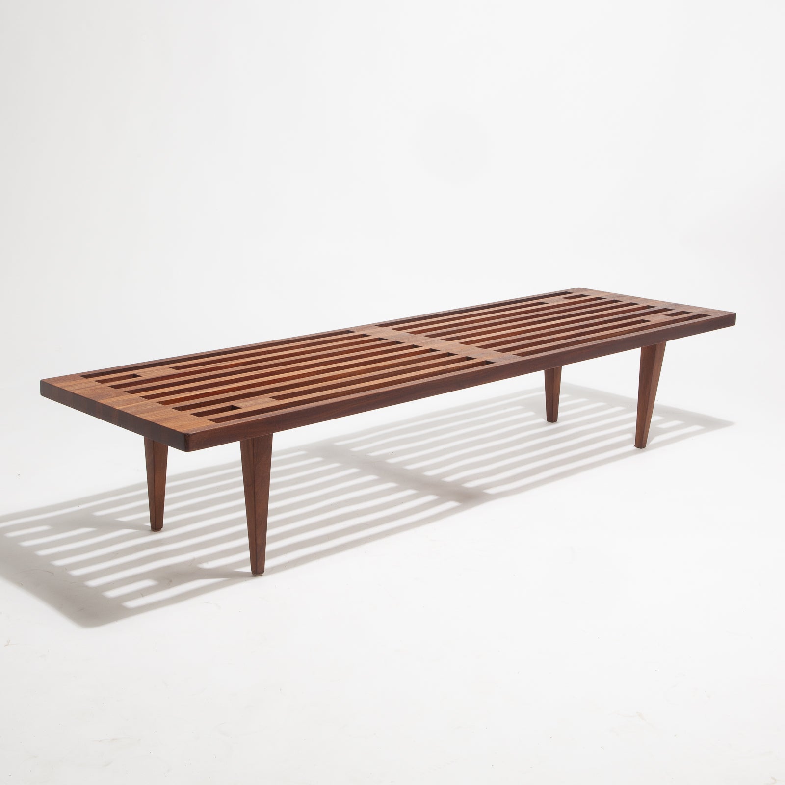 Vintage Slatted Coffee Table
