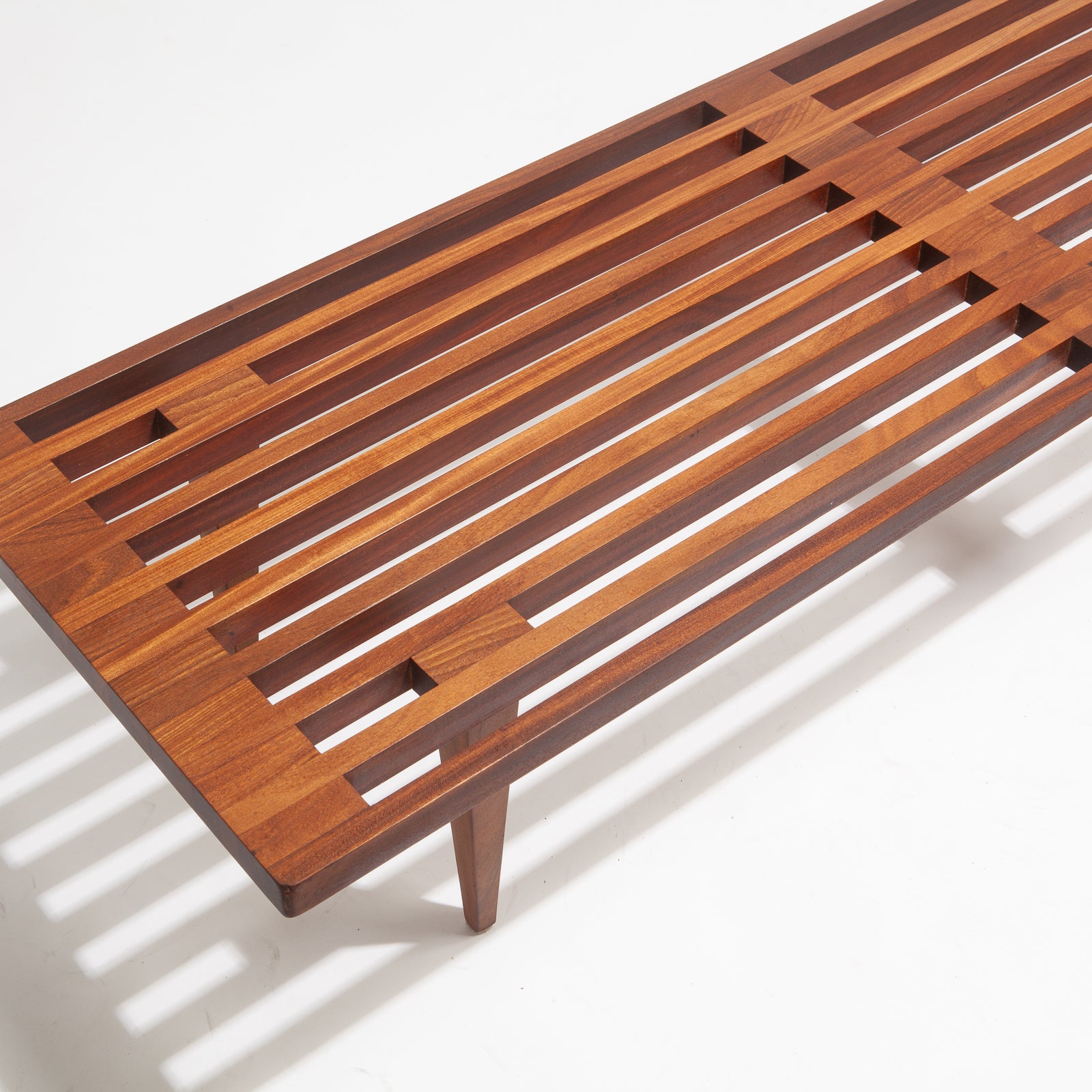 Vintage Slatted Coffee Table