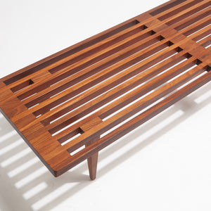 Vintage Slatted Coffee Table