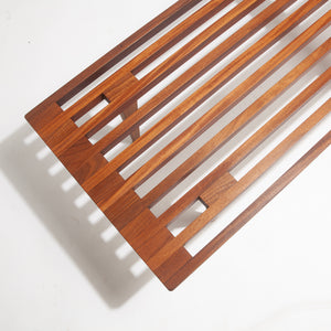 Vintage Slatted Coffee Table