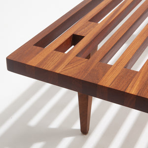 Vintage Slatted Coffee Table
