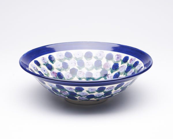 Floral Ceramic Bowl by Cynthia Cupples