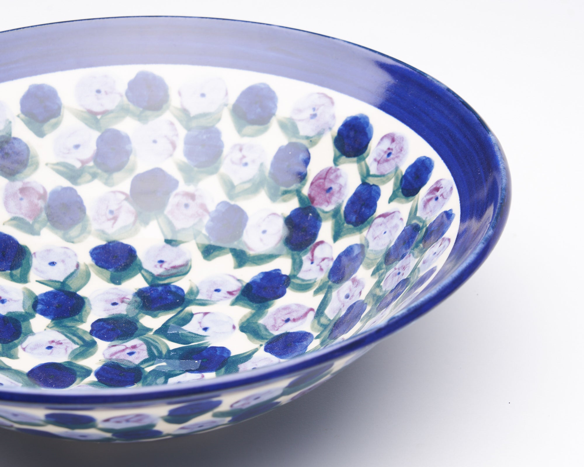 Floral Ceramic Bowl by Cynthia Cupples Aloma