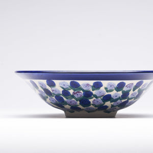 Floral Ceramic Bowl by Cynthia Cupples