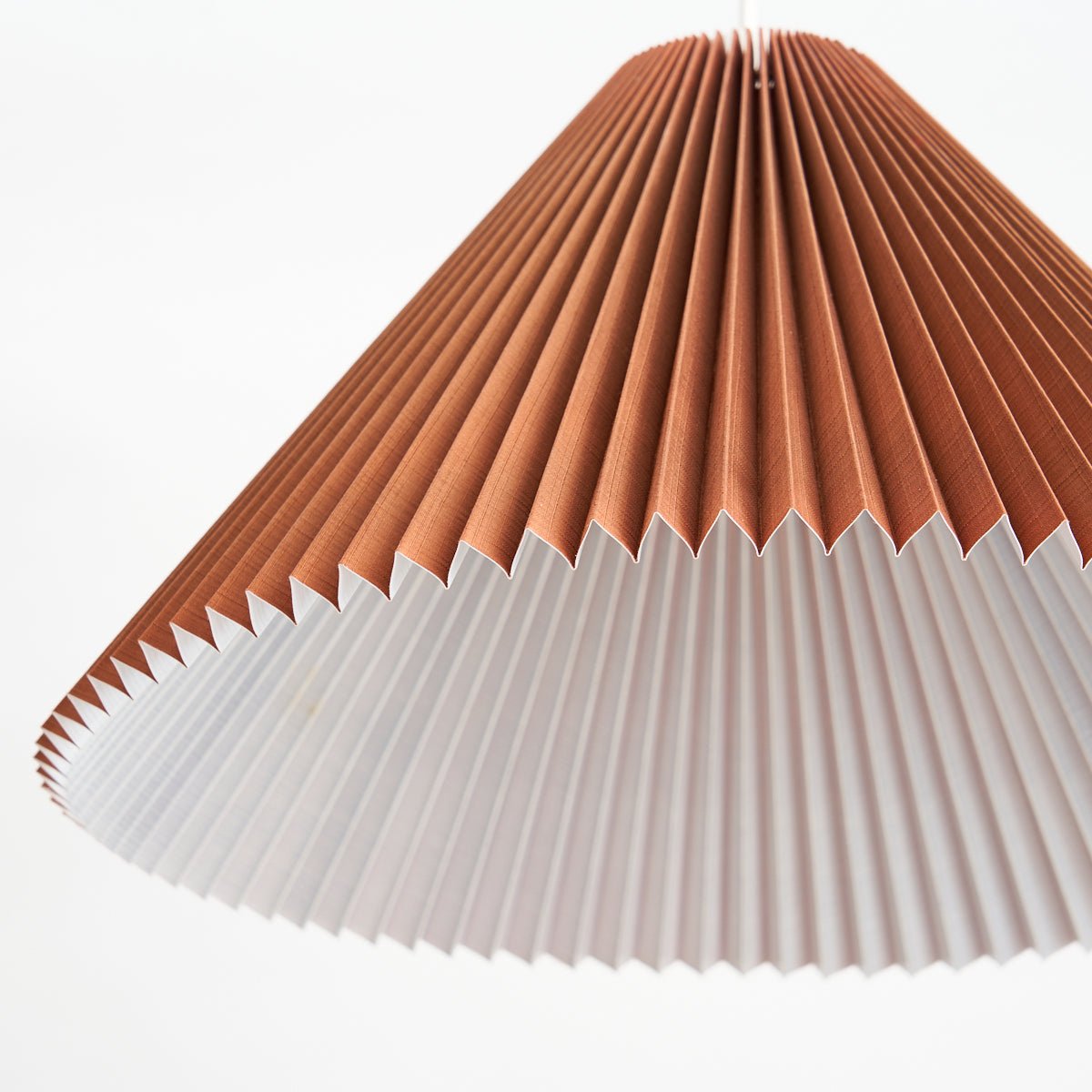 Danish Paper Pendant - Brown