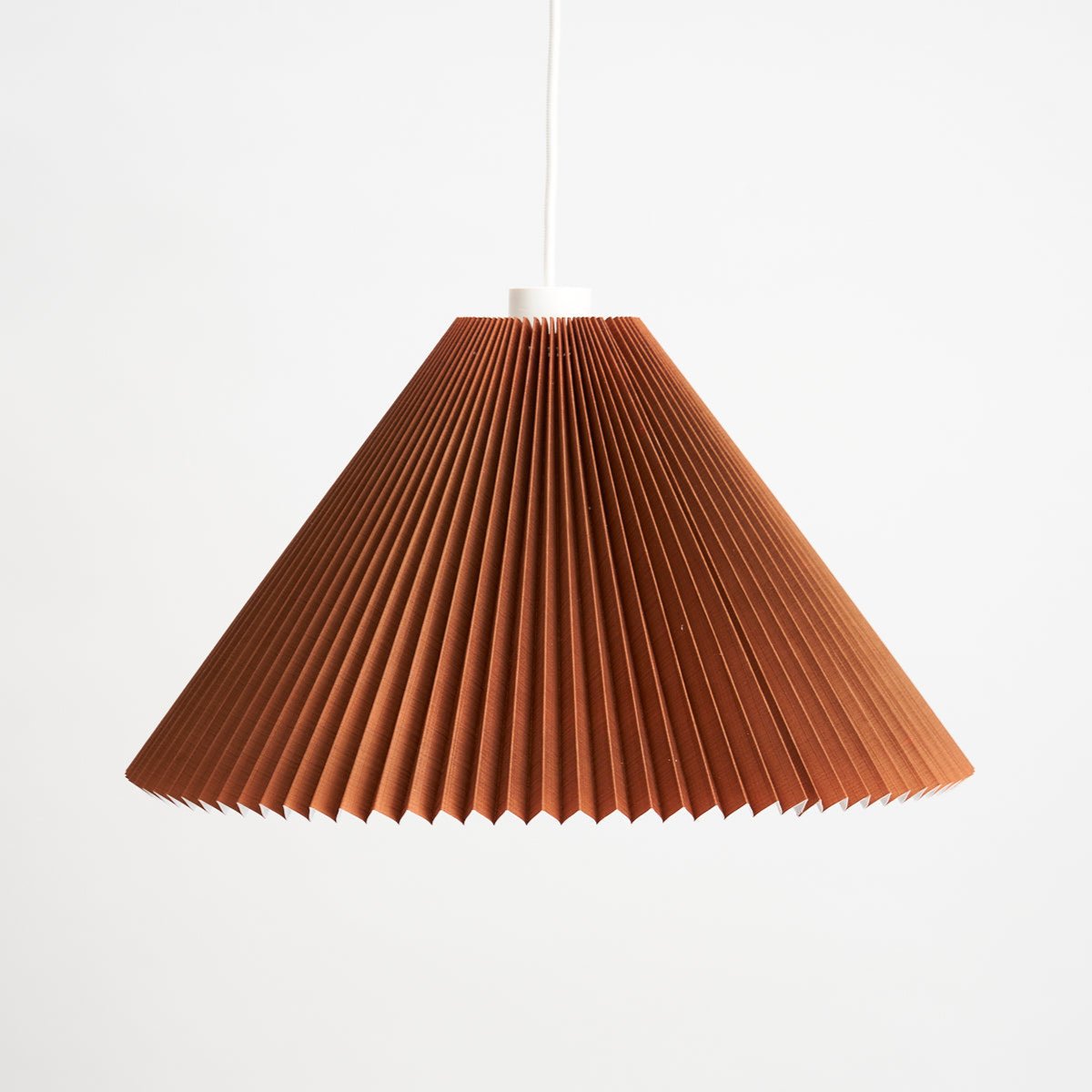 Danish Paper Pendant - Brown